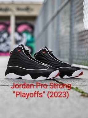 Jordan Pro Strong Rare "Playoffs" (2023) Mens 11.5 EUC